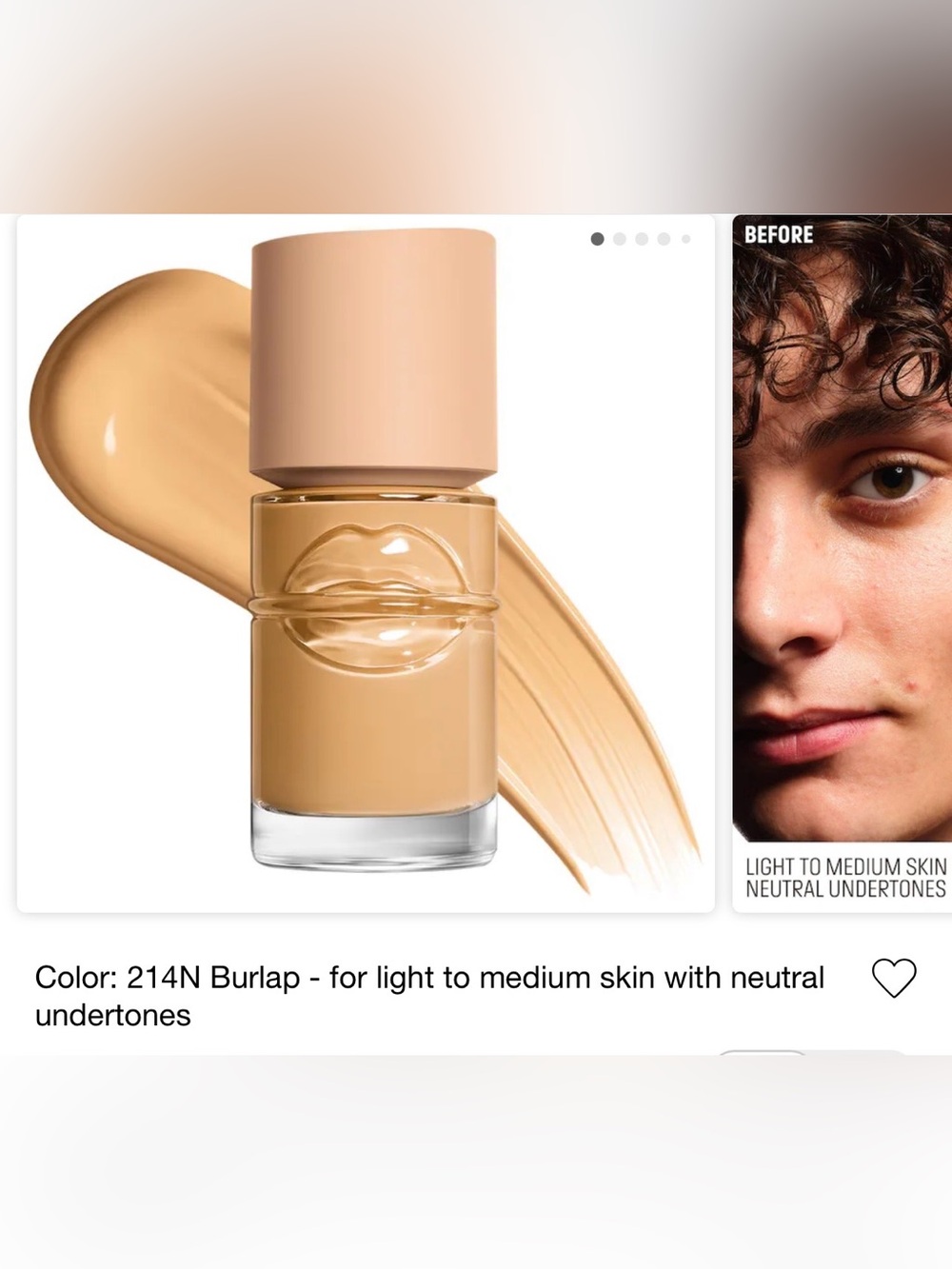Makeup Forever Liquid Foundation — Beige Tone